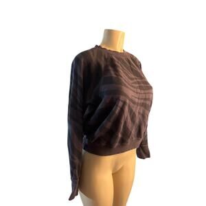 Women S Spiritual Gangster Mazzy Pullover Crewneck Camo Gray Black Sweatshirt